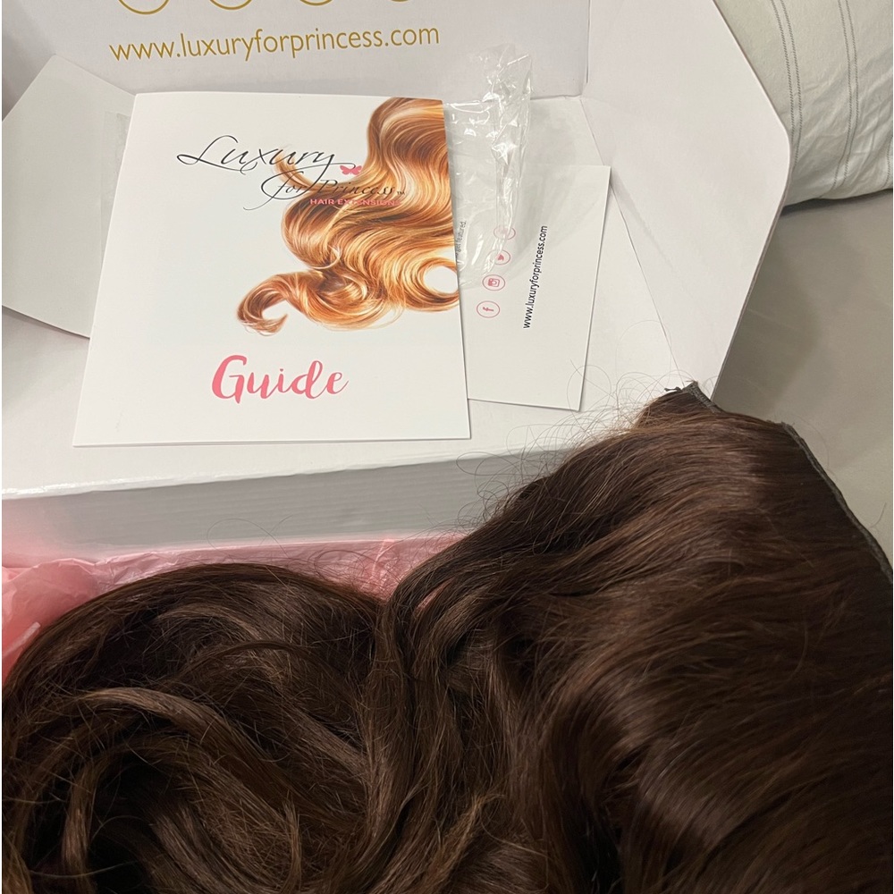 luxury for princess human hair extensions clip in